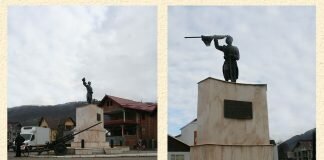 Monument de for public – Telciu